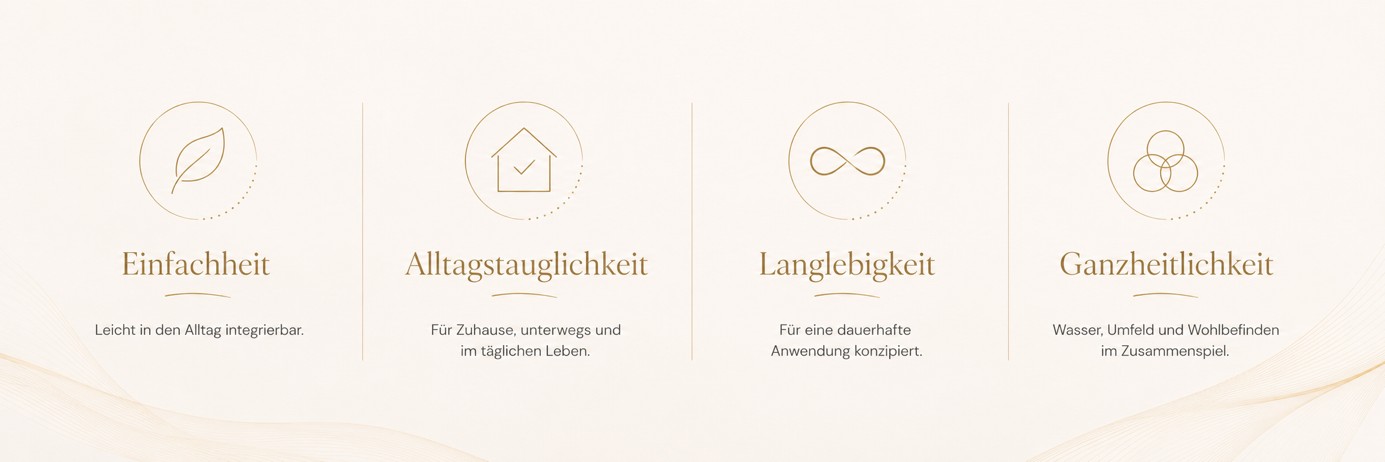 Einfachheit, Alltagstauglichkeit, Langlebigkeit und Ganzheitlichkeit – die vier Grundsätze von urmoor